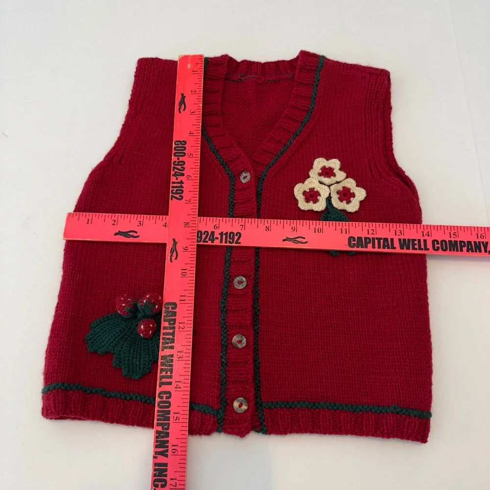Handmade knit sweater